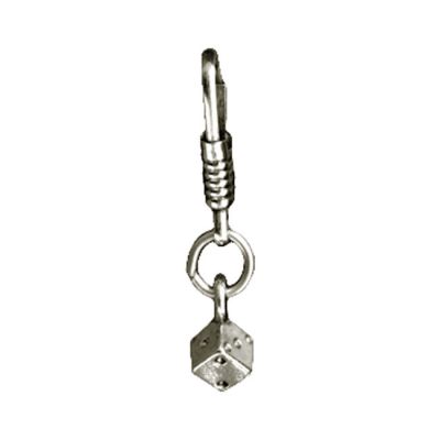 550595 - MCS SINGLE DICE ZIPPER PULL