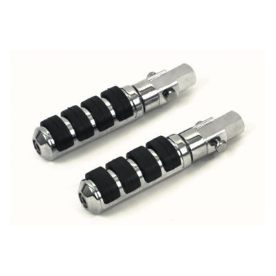 555425 - MCS Passenger comfort peg kit. 3/8-24. Chrome