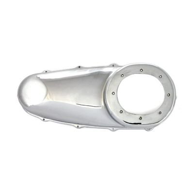 555817 - Paughco, outer primary cover. Smooth. Chrome