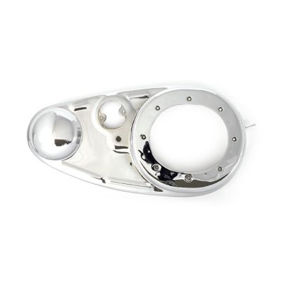 555829 - Paughco, Outer primary cover. Chrome