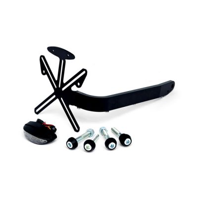 559332 - Free Spirits, Sportster license plate bracket kit. Black