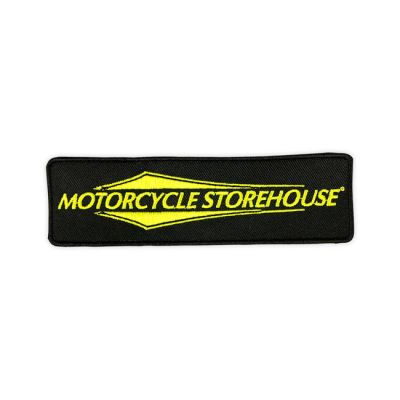 559601 - MCS Motorcycle storehouse, logo patch. Black