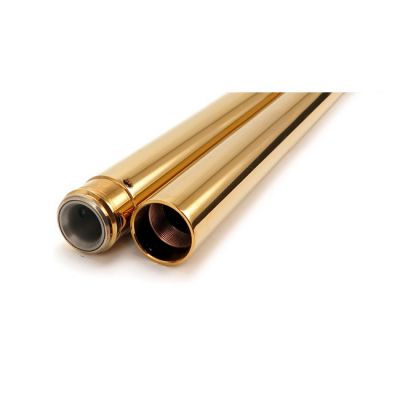 559961 - CUSTOM CYCLE CC Eng. 41mm fork tubes, TNC gold. 20-1/4
