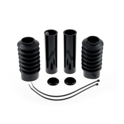 563758 - CULT WERK Cult-Werk, 6-piece fork tube cover kit. Gloss black