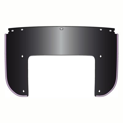 563900 - National Cycle, Beaded 7-bolt lower window. Black