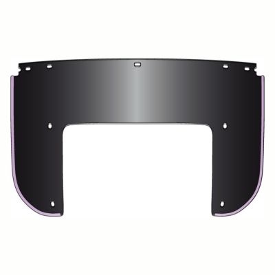 563900 - National Cycle, Beaded 7-bolt lower window. Black