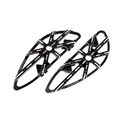 569768 - Arlen Ness, 10-gauge rider floorboards black