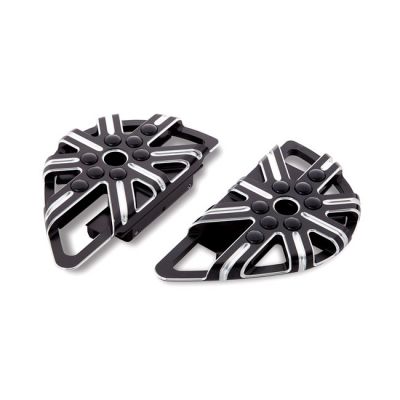 569788 - Arlen Ness, 10-gauge mini rider floorboards. CC Black