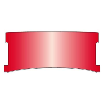 569877 - National Cycle, repl. adj. lower window (style D). Red