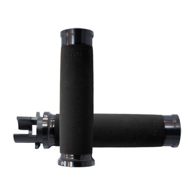 571785 - AVON GRIPS Avon custom grips black anodized