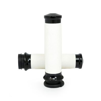 572837 - AVON GRIPS Avon Custom Contour grips black anodized/white