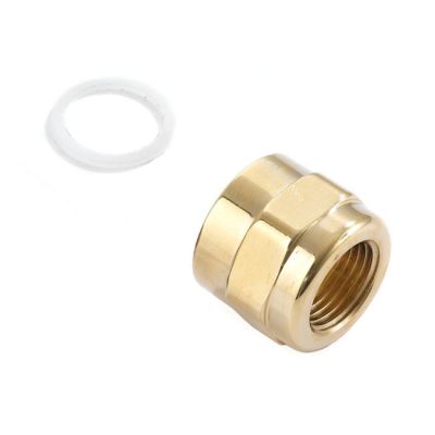 575372 - KUSTOM TECH K-Tech brass adapter polished