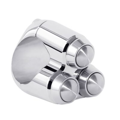575396 - Motone, micro switch with 3 buttons. Chrome