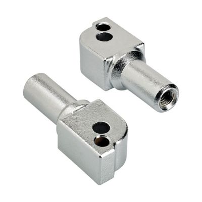 580383 - Biltwell, foot peg clevis passenger. Chrome