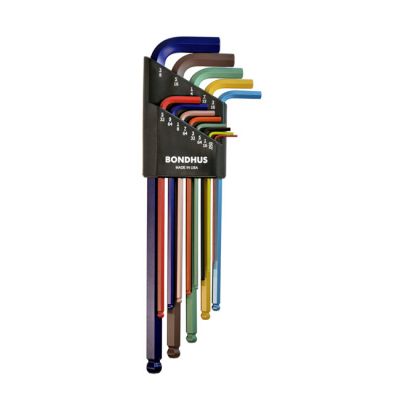 582288 - Bondhus, ColorGuard™ allen head/ball-end L-wrench set US
