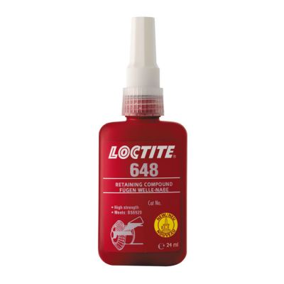 586016 - Loctite 648 green, press-fit locker 24cc