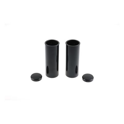 586253 - CULT WERK Cult-Werk, 4-piece fork tube cover kit. Gloss black
