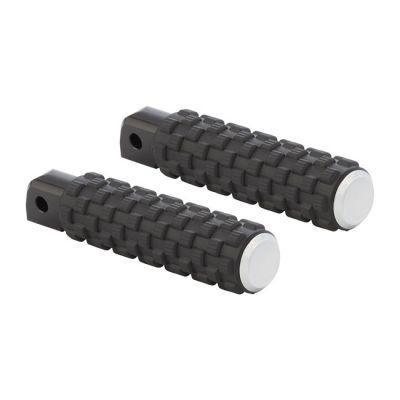 590427 - Arlen Ness, Air Trax rider foot pegs. Chrome