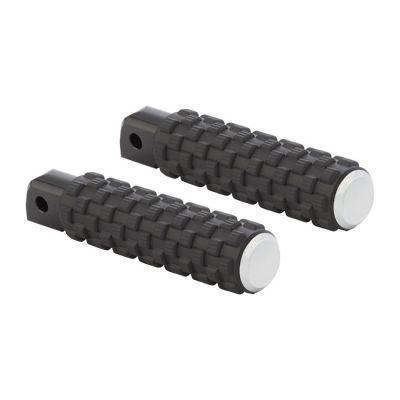 590431 - Arlen Ness, Air Trax foot pegs. Chrome