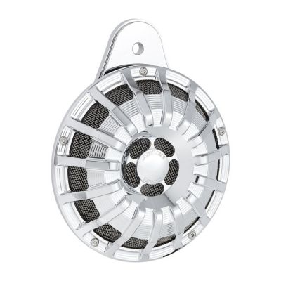590463 - Arlen Ness, 15-spoke horn cover. Chrome