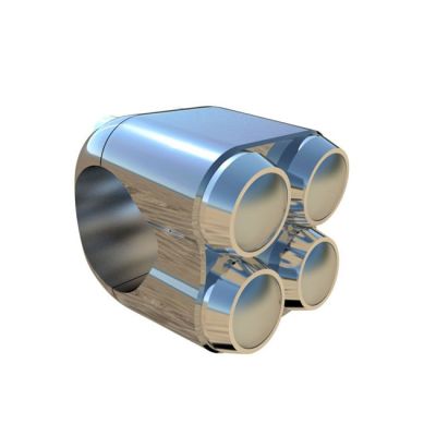 591256 - Motone, micro switch with 4 buttons. Chrome