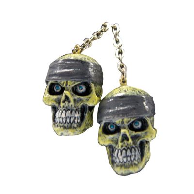 595044 - LeThaL ThReaT Dangler Bandana Skulls