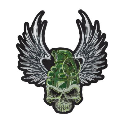 595563 - LeThaL ThReaT Grenade skull patch