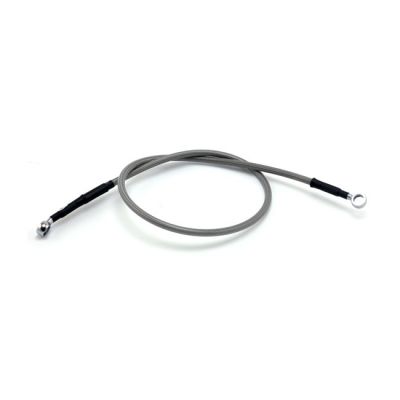 599141 - Goodridge brake line upper front, stainless clear coated