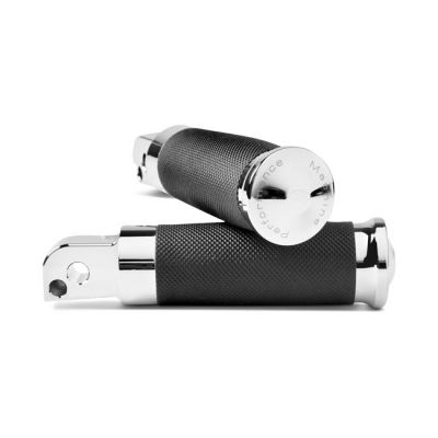 599210 - PM Performance Machine, Contour passenger footpegs. Chrome