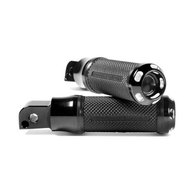 599215 - PM Performance Machine, Apex passenger footpegs. Black CC