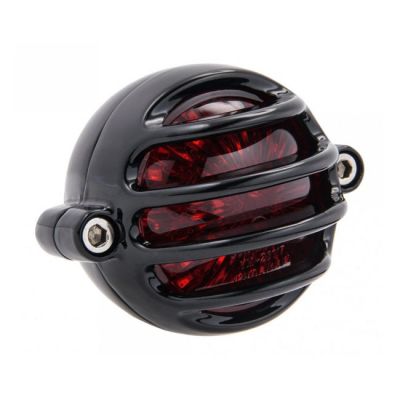 599245 - Motone, Lecter LED taillight. Black, no bracket. ECE