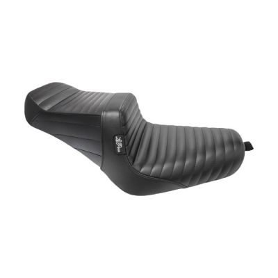 599518 - Le Pera LePera, TailWhip 2-up seat. Pleated, black