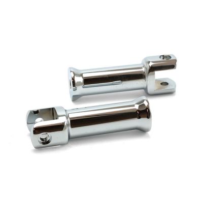 599664 - MCS M8 Softail passenger footpeg mounts, chrome