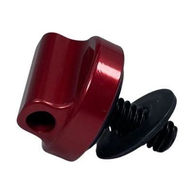 700906 - Bare Knuckle Performance, seat screw. 1/4-20. Red