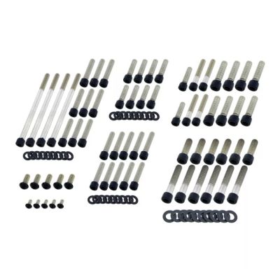 701014 - Screws4bikes, engine bolt kit. Matte black