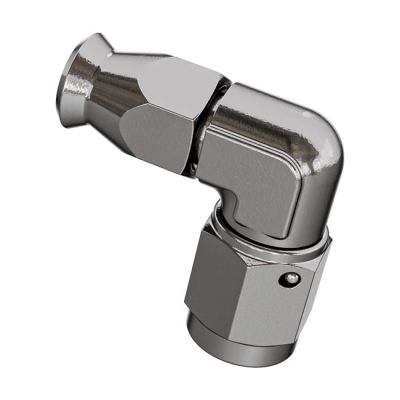 701414 - Goodridge, hose end 90 degree swept bend tube. SS