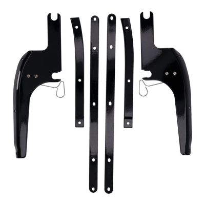 701440 - MCS Windshield mounting bracket FLHR. Black