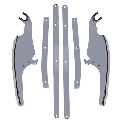 701443 - MCS Windshield mounting bracket FLST/C. Chrome