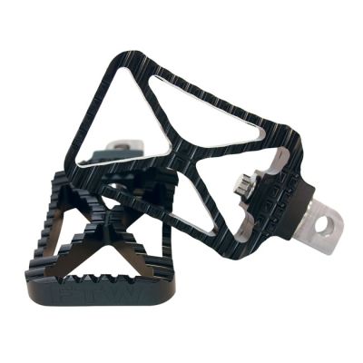 701548 - Indian Larry Motorcycles Indian Larry, BK Brawler foot pegs. Black ano...