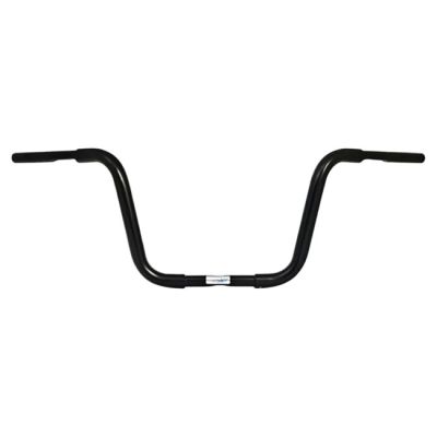 701628 - Fehling, 1-1/4" Fat Apehanger. 3 hole. 31cm high. Black