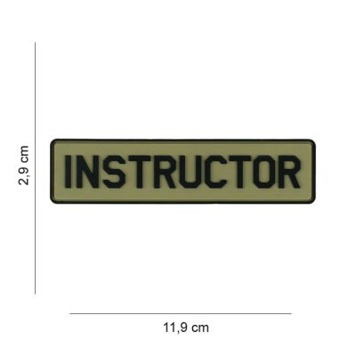 704835 - Army Surplus Patch 3D PVC Instructor