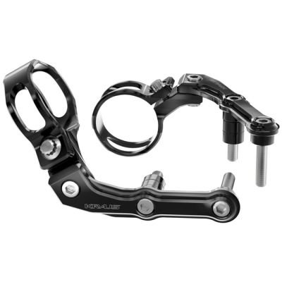 704919 - Kraus, Remote Reservoir Mounts for Öhlins. Black anodized