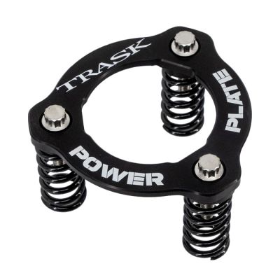 706028 - Trask, Power Plate. Black anodized