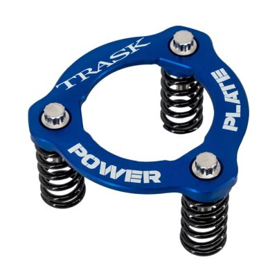 706029 - Trask, Power Plate. Blue anodized