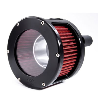707108 - Feuling, BA Race Series Air Cleaner, Black. Clear cover