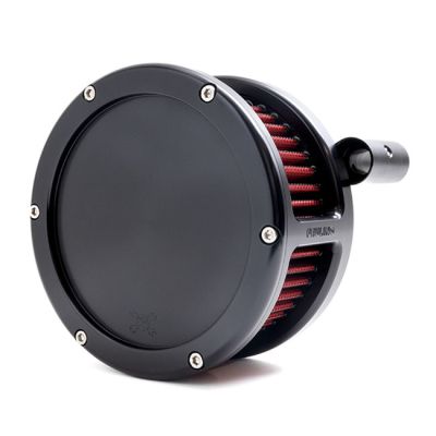 707121 - Feuling, BA air cleaner kit. Black. Solid cover