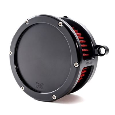 707129 - Feuling, BA air cleaner kit, Black. Solid cover