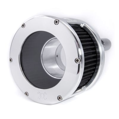 707145 - Feuling, BA Race Series air cleaner. Raw. Clear cover