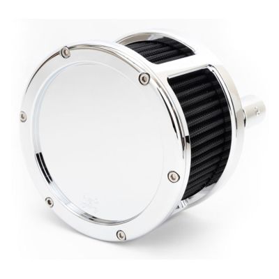 707148 - Feuling, BA Race Series air cleaner. Chrome. Solid cover