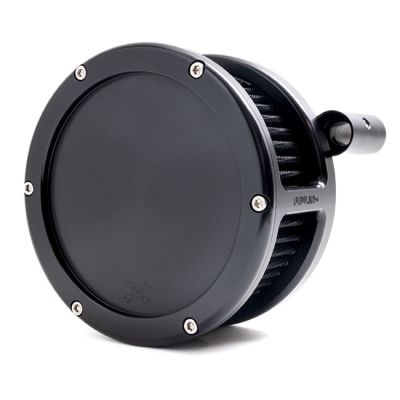 707165 - Feuling, BA air cleaner kit. Black. Solid cover